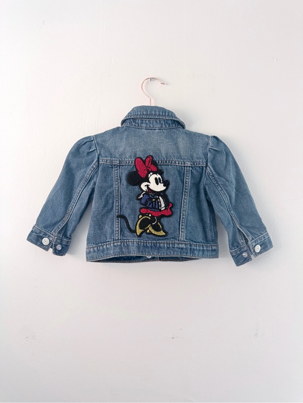 babyGap x Disney Minnie Mouse Embroidered Denim Jacket 12–18M